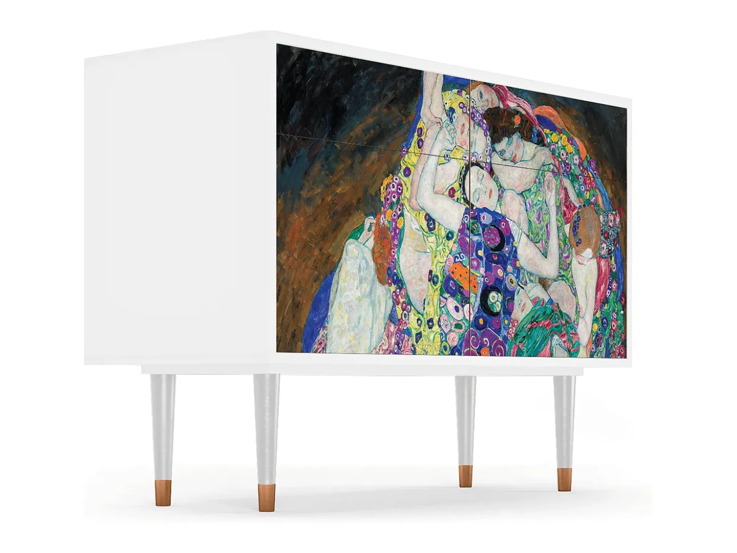 Aparador - 115x85x48 cm - BS4 - The Maiden by Klimt, Blanco