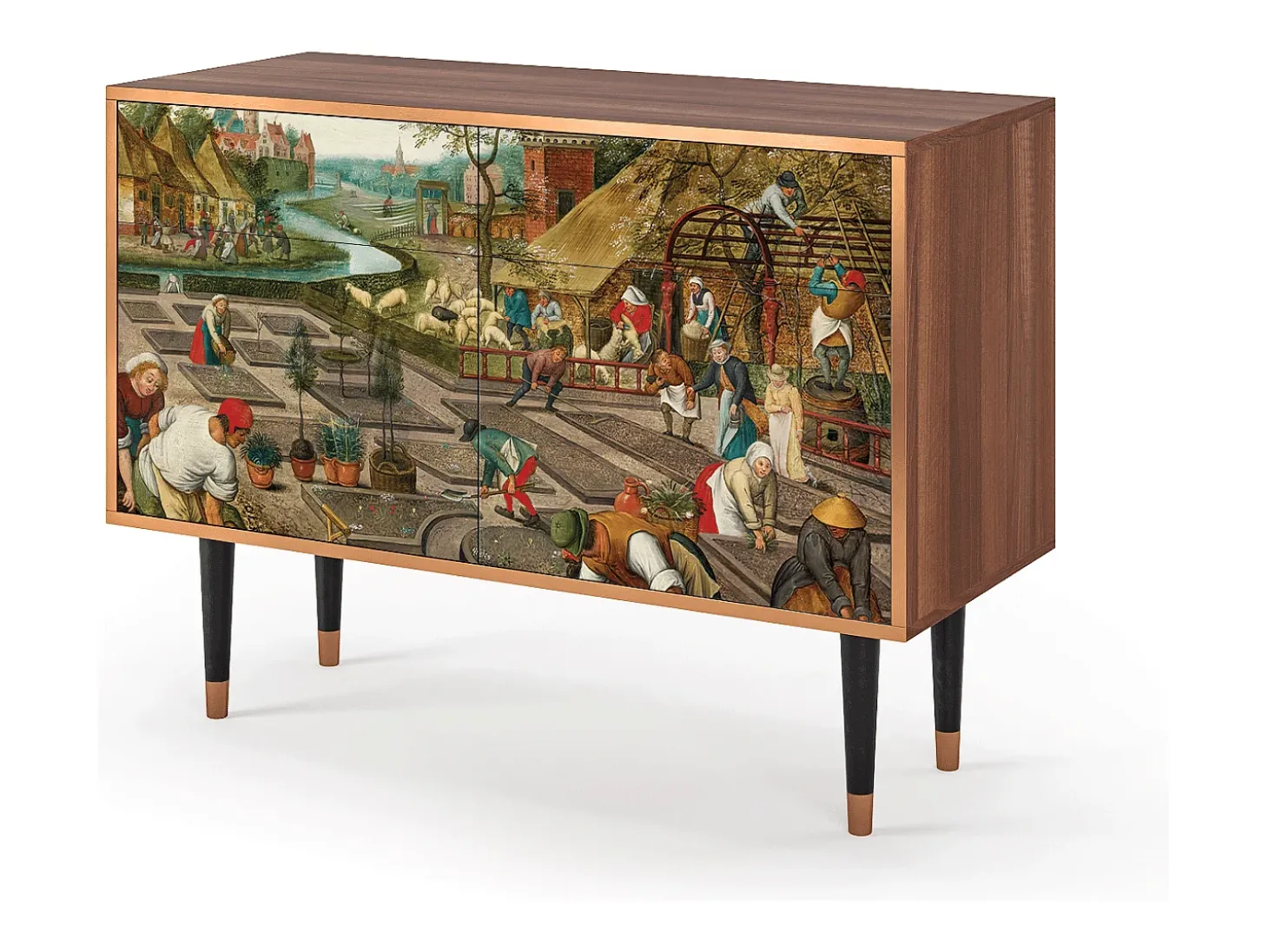 Aparador - 115x85x48 cm - BS4 - The Younger - Spring, Nogal