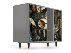 Aparador - 125x98x48 cm - BS2 - The Garden 2, Gris