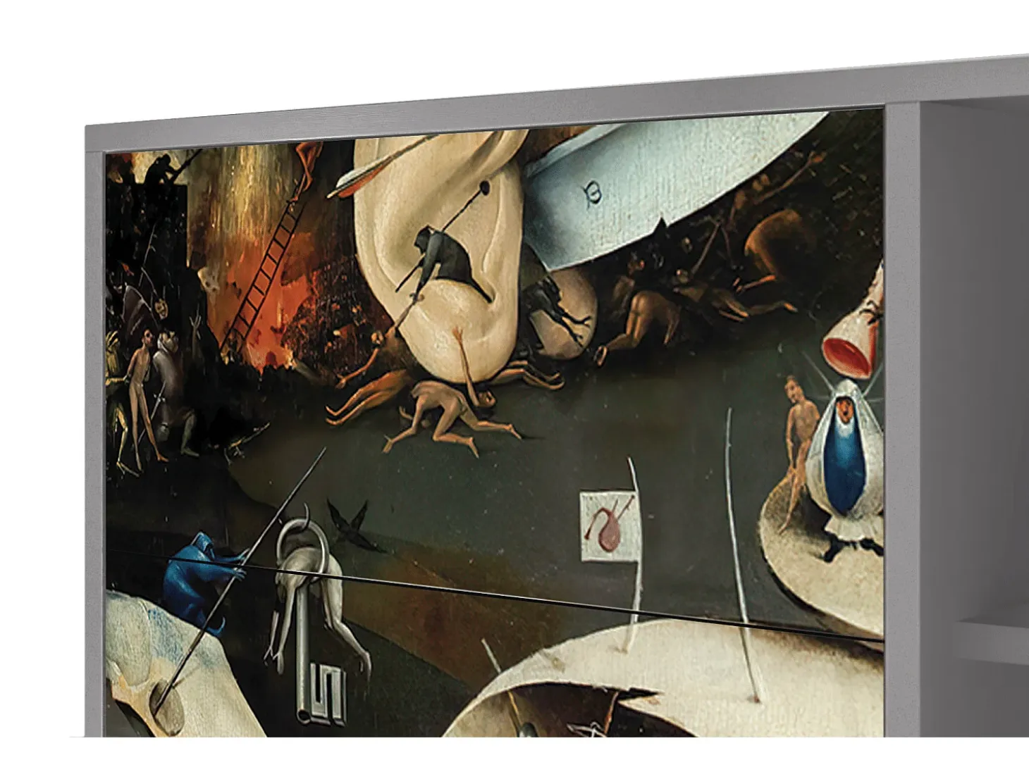 Aparador - 125x98x48 cm - BS2 - The Garden 2, Gris