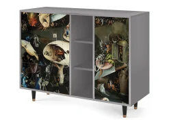 Aparador - 125x98x48 cm - BS2 - The Garden 2, Gris