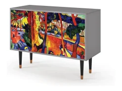 Aparador - 115x85x48 cm - BS4 - The Turning Road, Gris