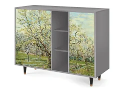 Aparador - 125x98x48 cm - BS2 - The Blanco Orchard, Gris