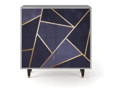 Aparador - 94x96x48 cm - BS3 - The Amethyst, Gris