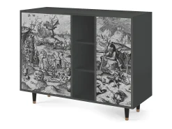 Aparador - 125x98x48 cm - BS2 - The Temptation, Antracita