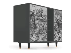 Aparador - 125x98x48 cm - BS2 - The Temptation, Antracita