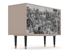 Aparador - 115x85x48 cm - BS4 - The Festival of Saint, Latte