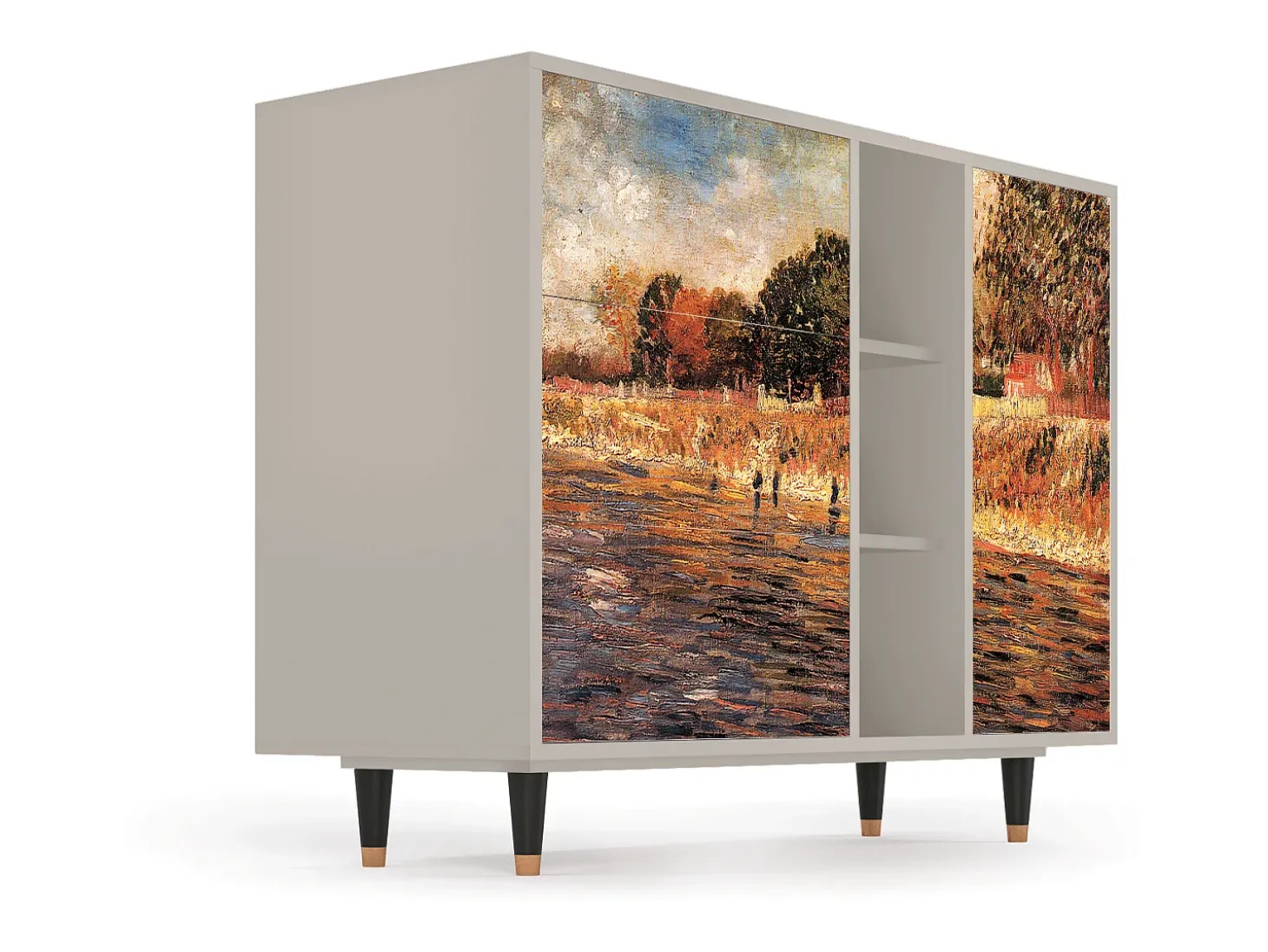 Aparador - 125x98x48 cm - BS2 - The Banks, Arena
