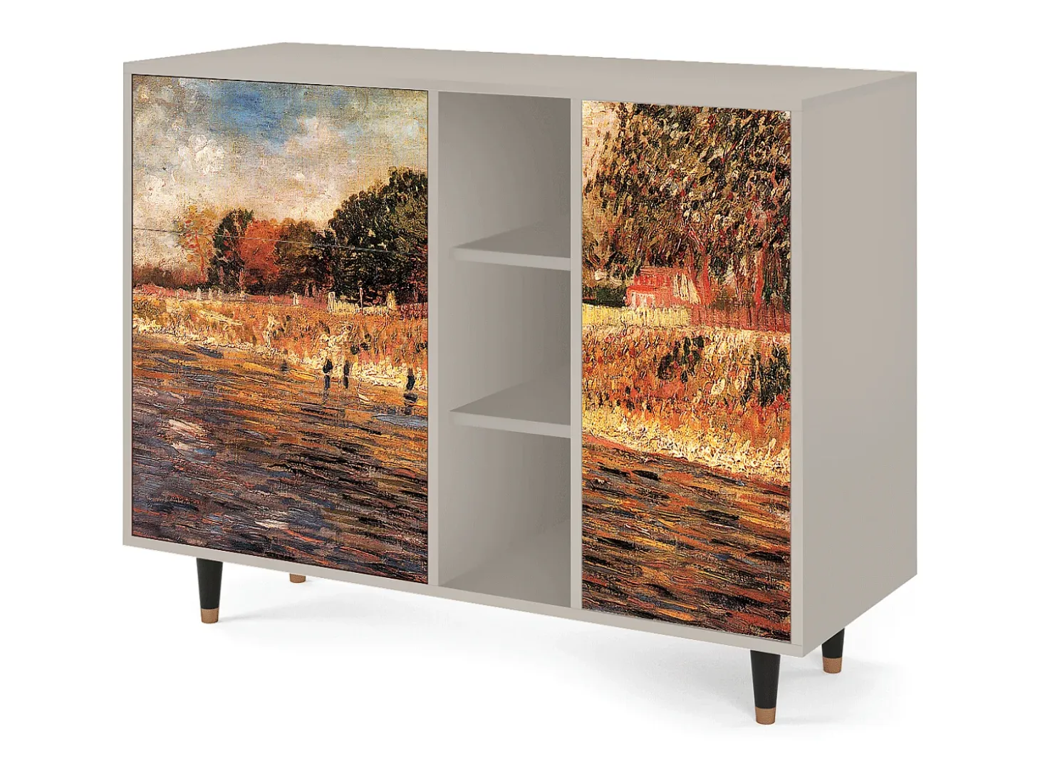 Aparador - 125x98x48 cm - BS2 - The Banks, Arena