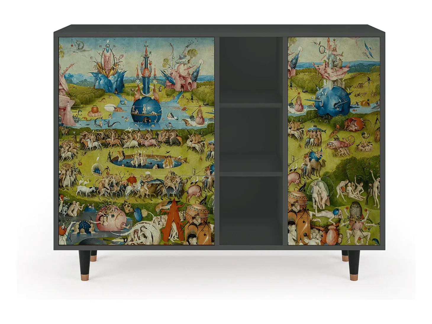 Aparador - 125x98x48 cm - BS2 - The Garden 2 by Bosch, Antracita