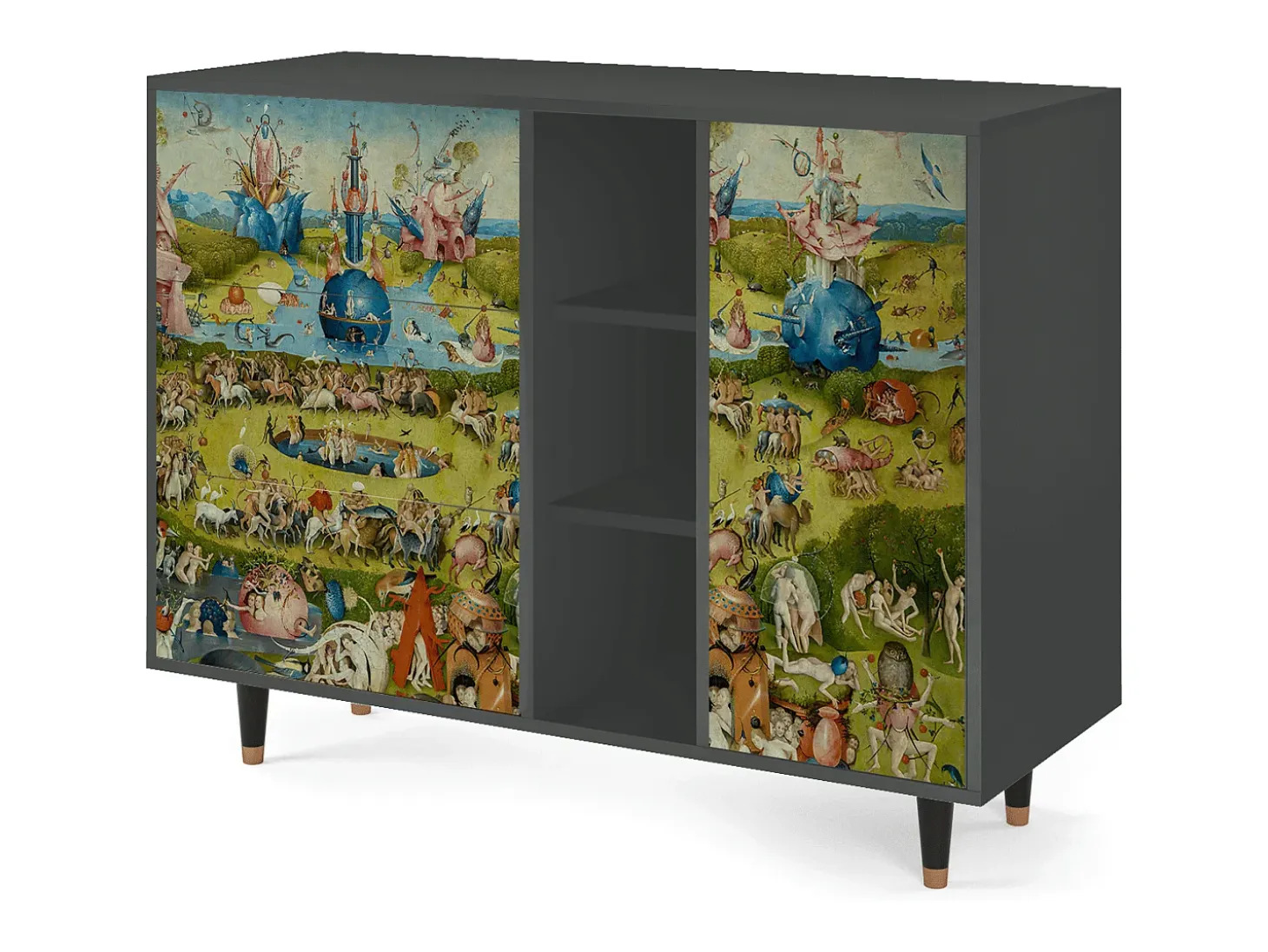 Aparador - 125x98x48 cm - BS2 - The Garden 2 by Bosch, Antracita