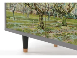 Aparador - 94x96x48 cm - BS3 - The Blanco Orchard, Gris