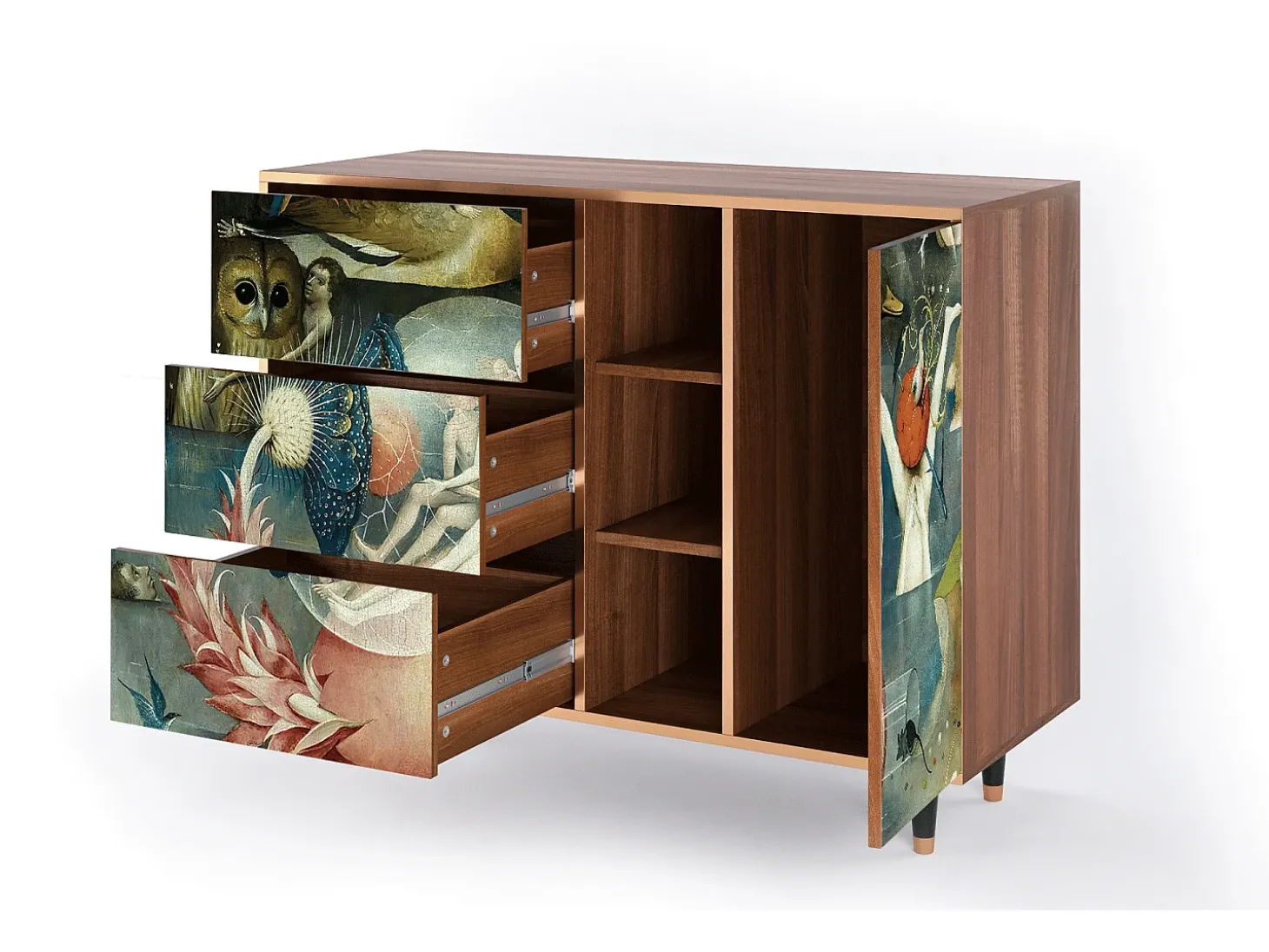 Aparador - 125x98x48 cm - BS2 - The Garden Of by Bosch, Nogal