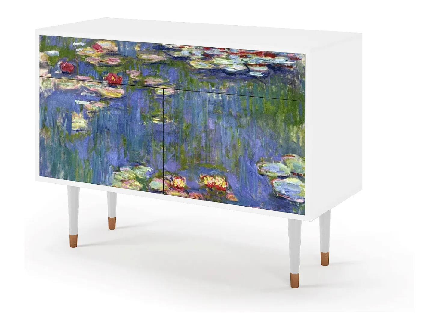 Aparador - 115x85x48 cm - BS4 - The water lily pond , Blanco