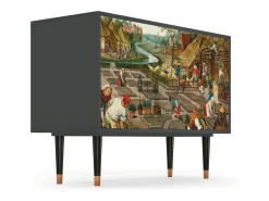 Aparador - 115x85x48 cm - BS4 - The Younger - Spring, Antracita