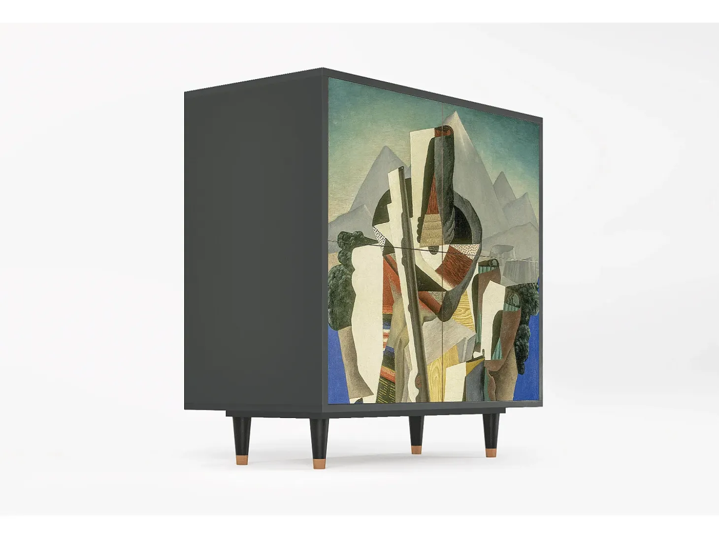 Aparador - 94x96x48 cm - BS3 - The Cubist Paintings , Antracita