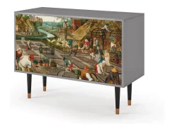 Aparador - 115x85x48 cm - BS4 - The Younger - Spring, Gris