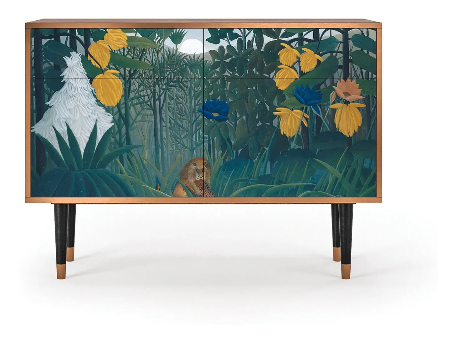 Aparador - 115x85x48 cm - BS4 - The Repast of the Lion, Nogal