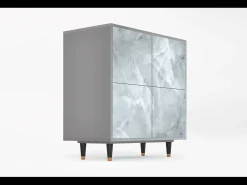 Aparador - 94x96x48 cm - BS3 - The Onyx, Gris
