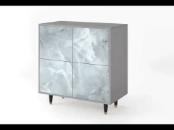 Aparador - 94x96x48 cm - BS3 - The Onyx, Gris