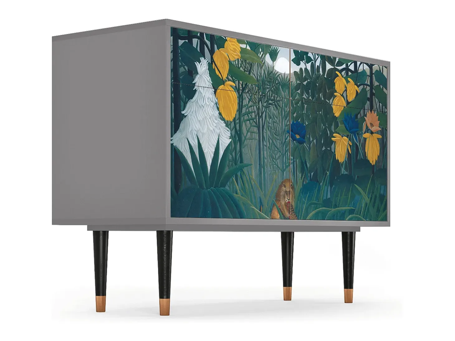 Aparador - 115x85x48 cm - BS4 - The Repast of the Lion, Gris