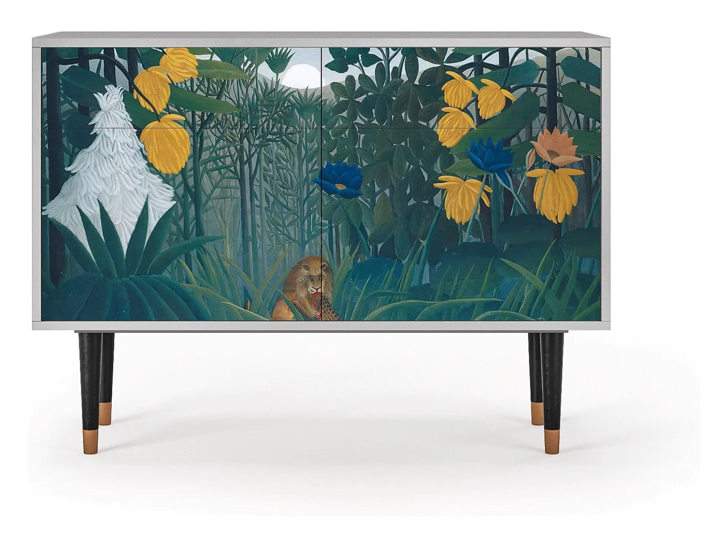 Aparador - 115x85x48 cm - BS4 - The Repast of the Lion, Gris