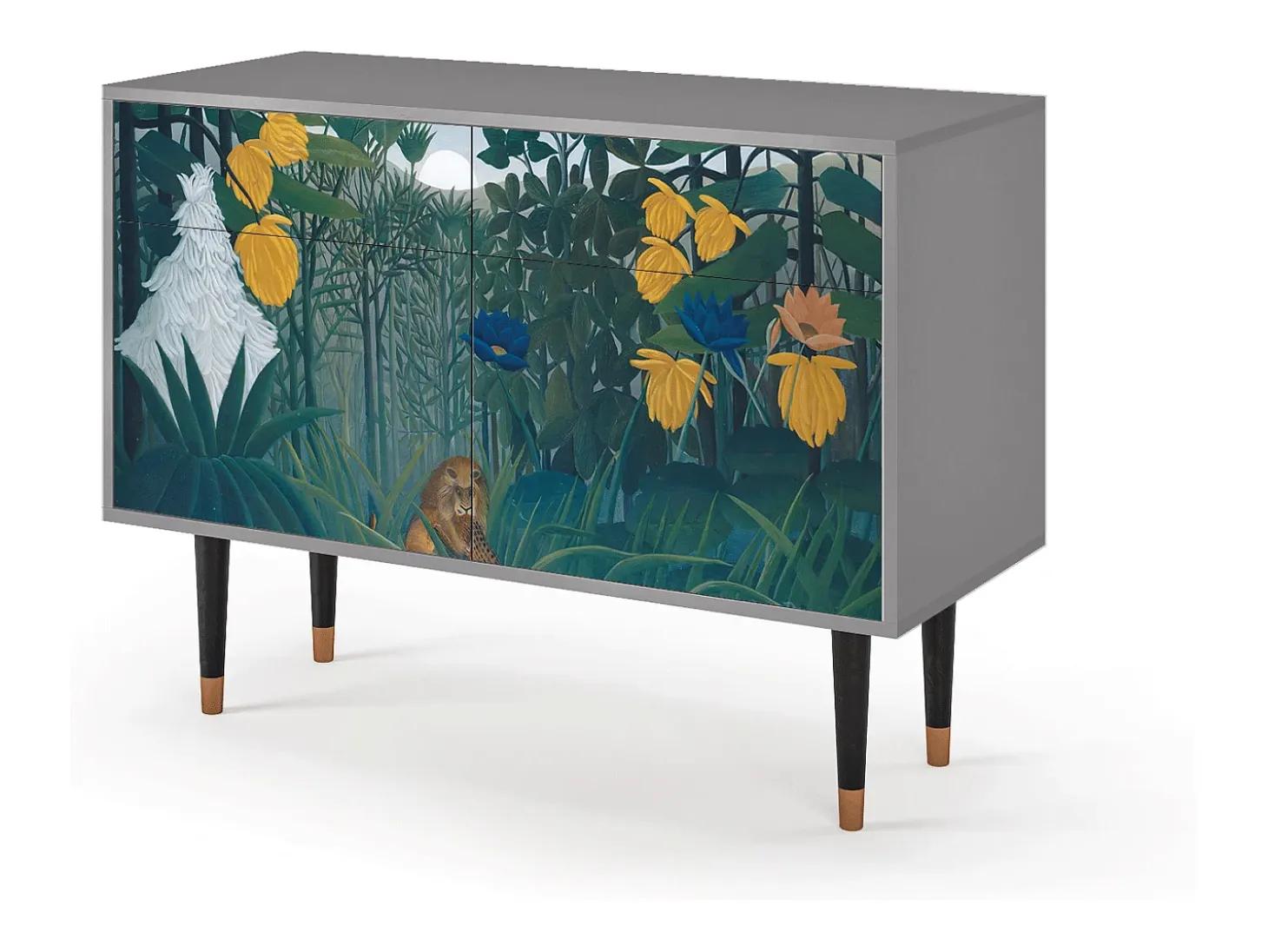 Aparador - 115x85x48 cm - BS4 - The Repast of the Lion, Gris