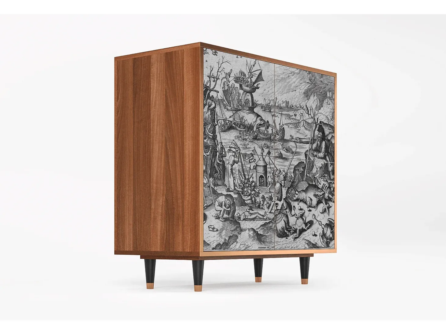 Aparador - 94x96x48 cm - BS3 - The Temptation, Nogal
