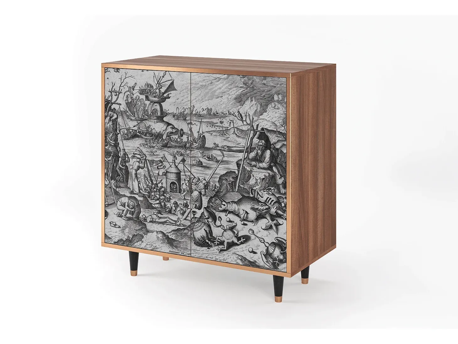 Aparador - 94x96x48 cm - BS3 - The Temptation, Nogal