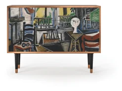 Aparador - 115x85x48 cm - BS4 - The Studio , Nogal