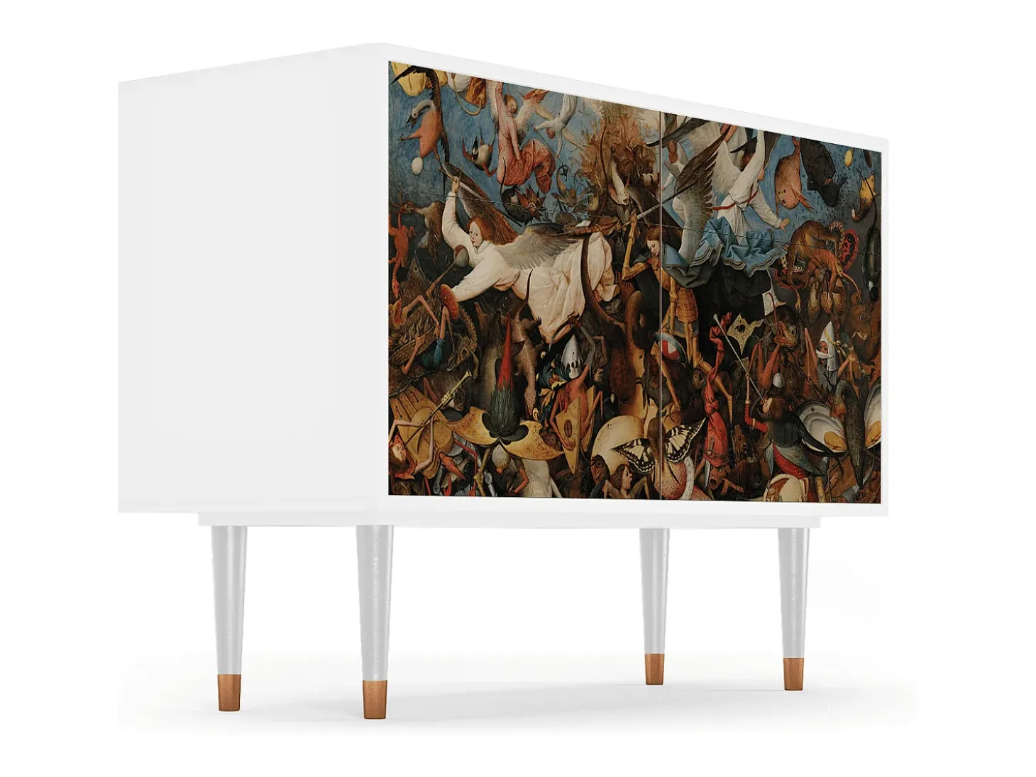 Aparador - 115x85x48 cm - BS4 - The Fall, Blanco