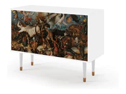 Aparador - 115x85x48 cm - BS4 - The Fall, Blanco