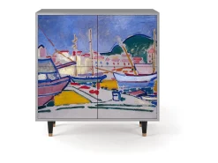 Aparador - 94x96x48 cm - BS3 - The Port of Collioure , Gris