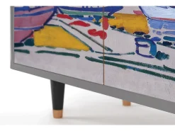 Aparador - 94x96x48 cm - BS3 - The Port of Collioure , Gris