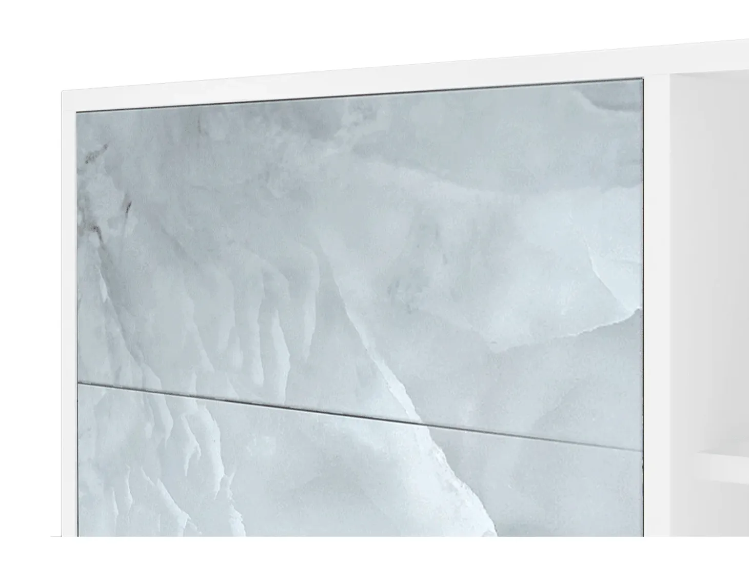 Aparador - 125x98x48 cm - BS2 - The Onyx, Blanco