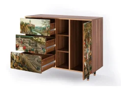 Aparador - 125x98x48 cm - BS2 - The Younger - Spring, Nogal