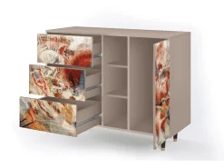 Aparador - 125x98x48 cm - BS2 - The City Rises, Latte