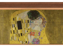 Aparador - 115x85x48 cm - BS4 - The Kiss by Klimt , Nogal