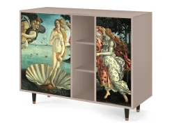 Aparador - 125x98x48 cm - BS2 - The Birth of Venus, Latte
