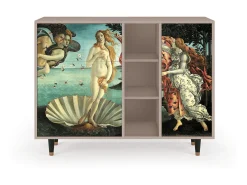Aparador - 125x98x48 cm - BS2 - The Birth of Venus, Latte