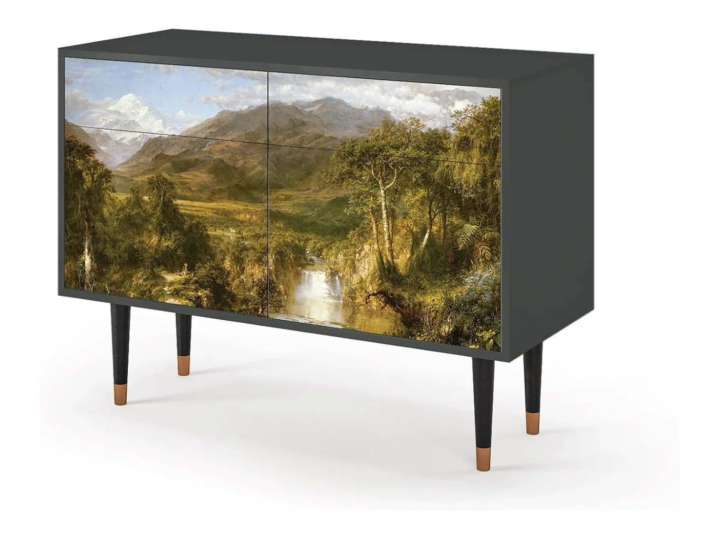 Aparador - 115x85x48 cm - BS4 - The Heart of the Andes , Antracita