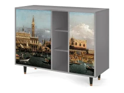 Aparador - 125x98x48 cm - BS2 - The Bucintoro, Gris