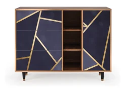 Aparador - 125x98x48 cm - BS2 - The Amethyst, Nogal