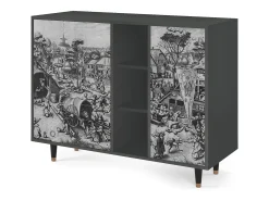 Aparador - 125x98x48 cm - BS2 - The Festival of Saint, Antracita