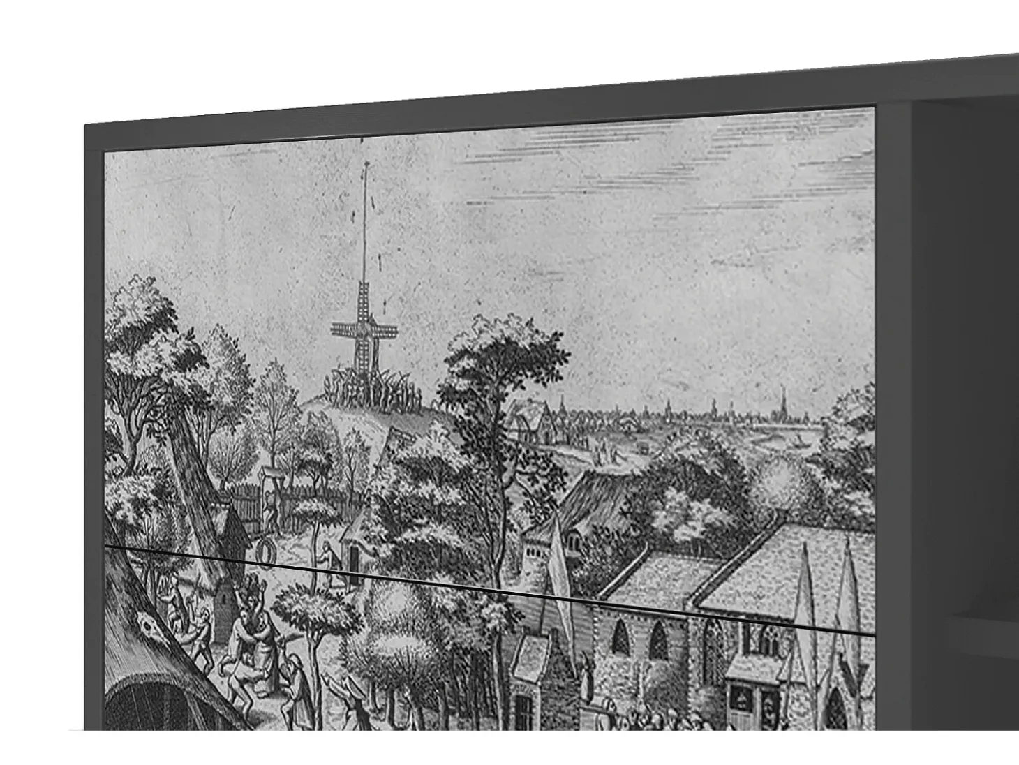 Aparador - 125x98x48 cm - BS2 - The Festival of Saint, Antracita