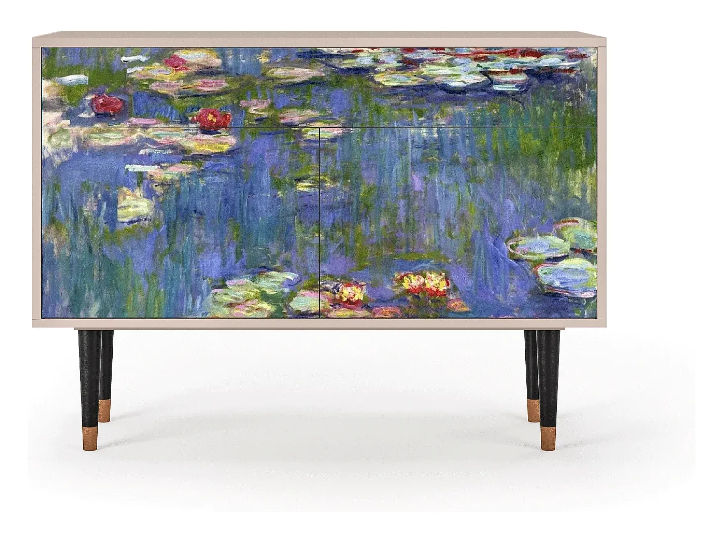 Aparador - 115x85x48 cm - BS4 - The water lily pond , Latte