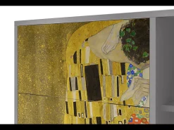 Aparador - 125x98x48 cm - BS2 - The Kiss by Klimt , Gris