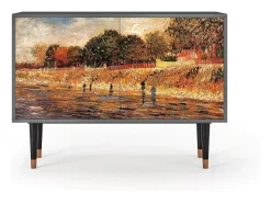 Aparador - 115x85x48 cm - BS4 - The Banks, Antracita