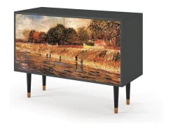Aparador - 115x85x48 cm - BS4 - The Banks, Antracita