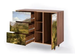 Aparador - 125x98x48 cm - BS2 - The Heart of the Andes , Nogal